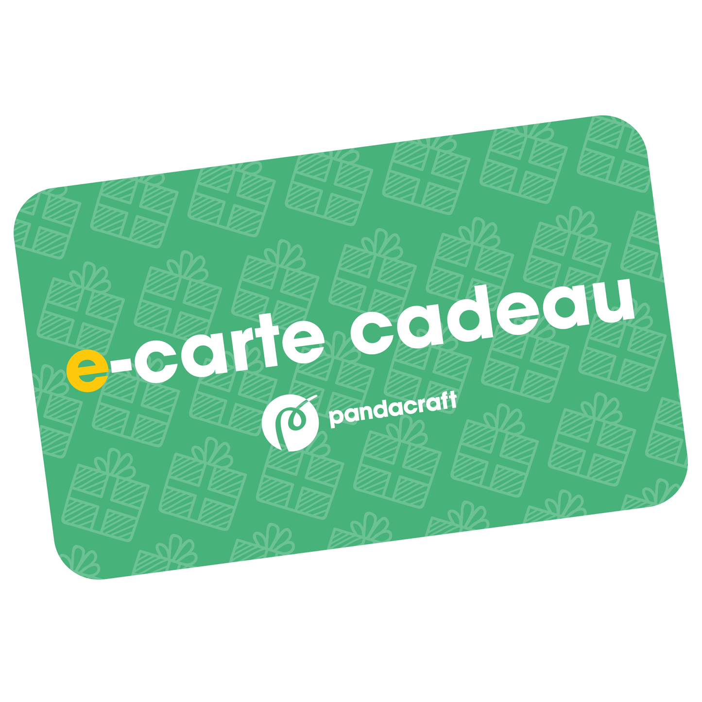 E-carte cadeau Pandacraft